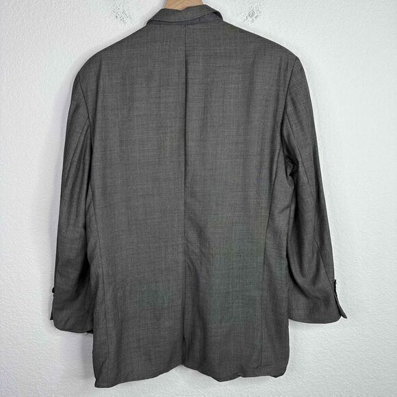 Ralph Lauren Blazer Men's Size 40R Gray Shepard Check Wool Cashmere Blend Jacket - Picture 2 of 10